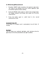 Preview for 16 page of PeakTech 5170 Operation Manual