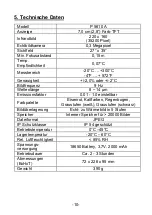 Preview for 10 page of PeakTech 5610 A Operation Manual