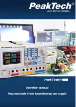 PeakTech 6181 Operation Manual preview