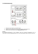 Предварительный просмотр 9 страницы PeakTech 6205 Operation Manual