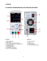 Предварительный просмотр 4 страницы PeakTech 6225 A Operation Manual