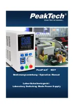 Предварительный просмотр 1 страницы PeakTech 6227 Operation Manual