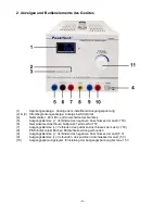 Preview for 4 page of PeakTech 6300 Operation Manual