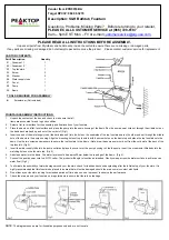 Preview for 1 page of PEAKTOP FB0016BA Instructions