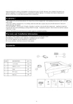 Preview for 4 page of PEAKTOP HF11501AA Use And Care Manual