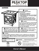 PEAKTOP HF30181BA Owner'S Manual preview