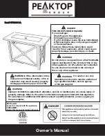 PEAKTOP HF42191AA Owner'S Manual preview