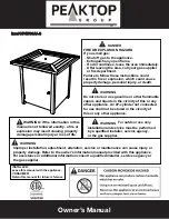 PEAKTOP HF45701AA-S Owner'S Manual preview