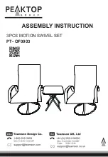 Preview for 1 page of PEAKTOP PT-OF0003 Assembly Instruction