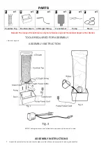 Preview for 2 page of PEAKTOP RJ-19048 Use & Care Manual