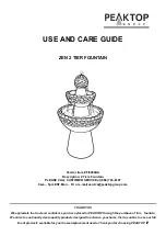 PEAKTOP ZEN Use And Care Manual preview