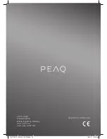 Предварительный просмотр 93 страницы Peaq PDP 170 User Manual