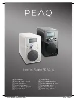 Предварительный просмотр 1 страницы Peaq PDR210 Quick Start Manual