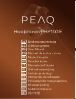 Peaq PHP100IE User Manual preview