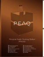 Peaq PPA300 User Manual preview