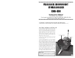 Pearl CHB-830 Instruction Manual предпросмотр