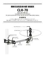 Предварительный просмотр 1 страницы Pearl CLH-70 Instruction Manual