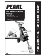 Pearl EASY HAMMER Manual preview