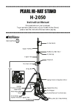 Предварительный просмотр 1 страницы Pearl H-2050 Instruction Manual