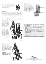 Предварительный просмотр 5 страницы Pearl H-2050 Instruction Manual