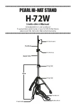 Pearl H-72W Instruction Manual предпросмотр