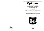 Pearl Optimount OPTA-0708 Instruction Manual preview