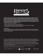 Preview for 8 page of Pearl PEARL PRO Manual