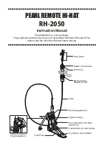 Pearl RH-2050 Instruction Manual preview