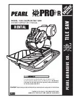 Pearl VX10.2XLPROR Owner'S/Operator'S Manual preview