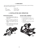 Предварительный просмотр 6 страницы Pearl VX141MS Owner'S/Operator'S Manual