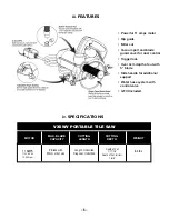 Предварительный просмотр 5 страницы Pearl VX5WV Owner'S/Operator'S Manual