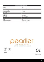 Предварительный просмотр 10 страницы Pearller HY880MBT Instruction Manual