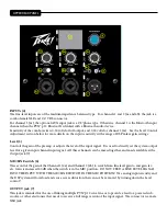 Preview for 7 page of Peavey 03620470 Operating Manual