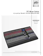 Peavey 16FX Operating Manual preview