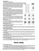 Preview for 3 page of Peavey 601R Operating Manual