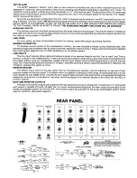 Preview for 4 page of Peavey 601R Operating Manual