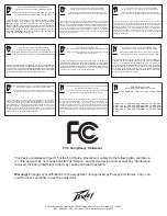 Preview for 19 page of Peavey 6505+ 112 Combo Operating Manual