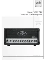 Peavey 6505 MH Operating Manual предпросмотр