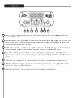 Предварительный просмотр 4 страницы Peavey 6505 PIRANHA Operating Manual