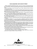 Preview for 4 page of Peavey AAM 350 Specifications