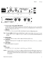 Предварительный просмотр 9 страницы Peavey AddVerb III User Manual