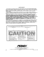 Предварительный просмотр 10 страницы Peavey AMA 1200 Operating Instructions Manual