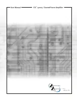 Peavey Architectural Acoustics ICS 4200 User Manual предпросмотр