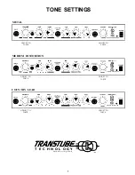 Предварительный просмотр 7 страницы Peavey Audition 110 Operating Manual