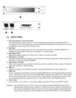 Предварительный просмотр 7 страницы Peavey Autograph II User Manual