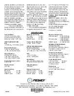 Preview for 2 page of Peavey Automix 4 Specification Sheet