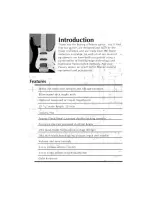 Предварительный просмотр 4 страницы Peavey Axcelerator Axcelerator AX Operating Manual