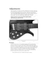 Предварительный просмотр 10 страницы Peavey B-QUAD 5 Operating Manual