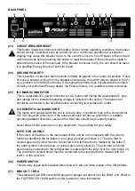 Предварительный просмотр 8 страницы Peavey BAM 210 Operation Manual