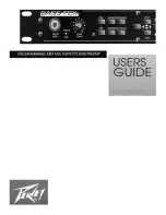 Peavey Bass Fex User Manual preview